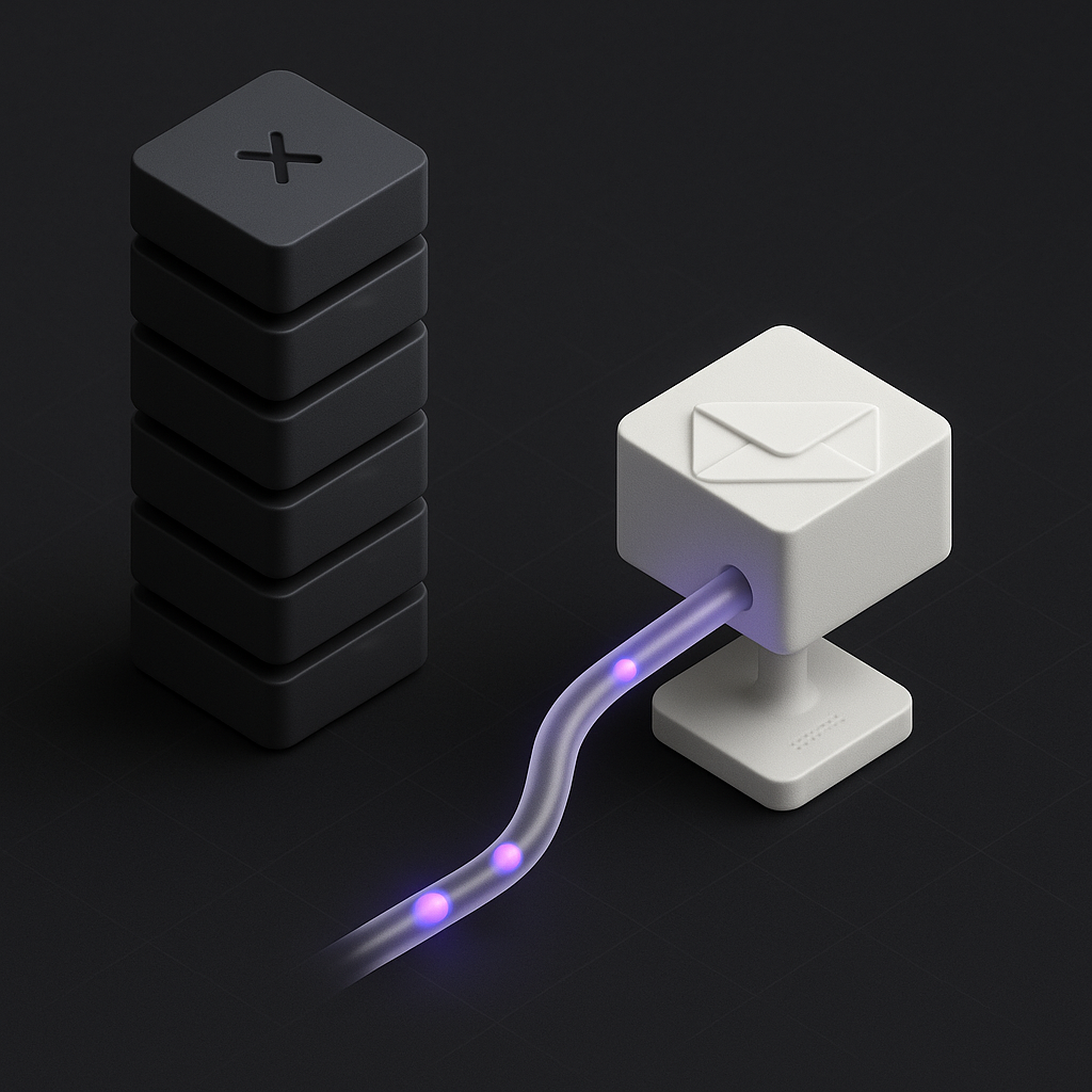 Illustration for the inviare email da supabase article