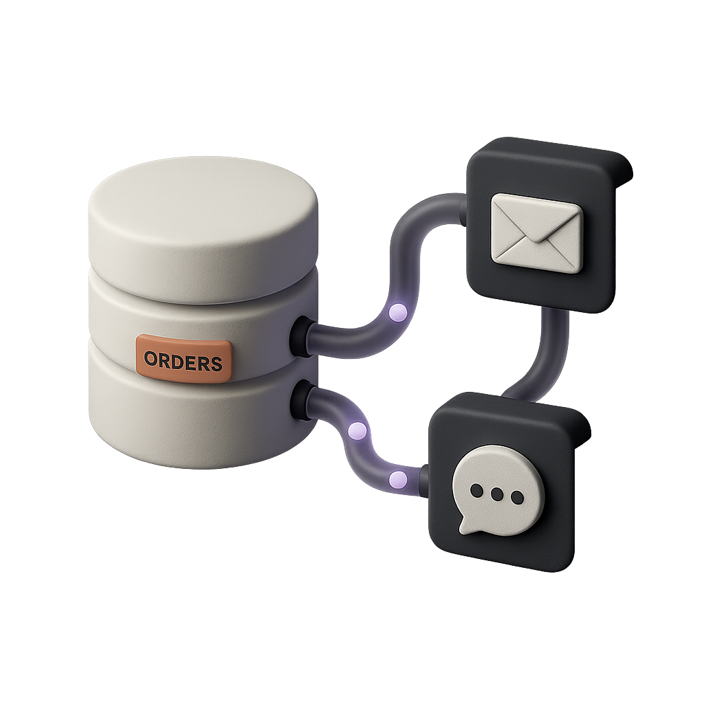 Illustration for the whatsapp dal database article