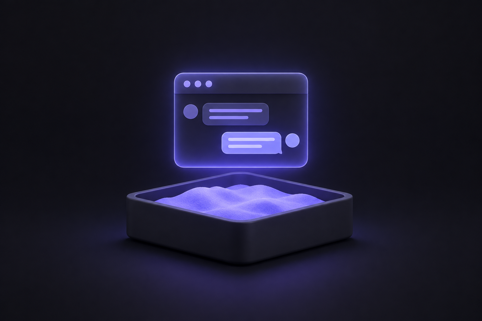 An AI chat playground in a sandbox